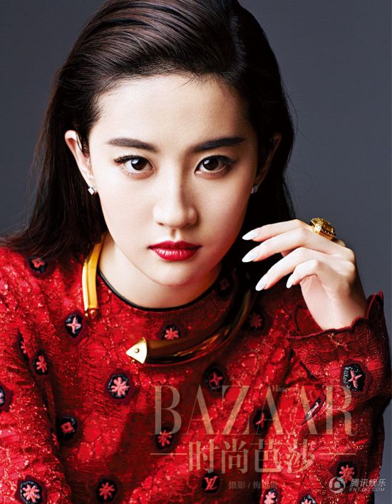 刘亦菲张柏芝Angelababy清纯女星颠峰美颜PK