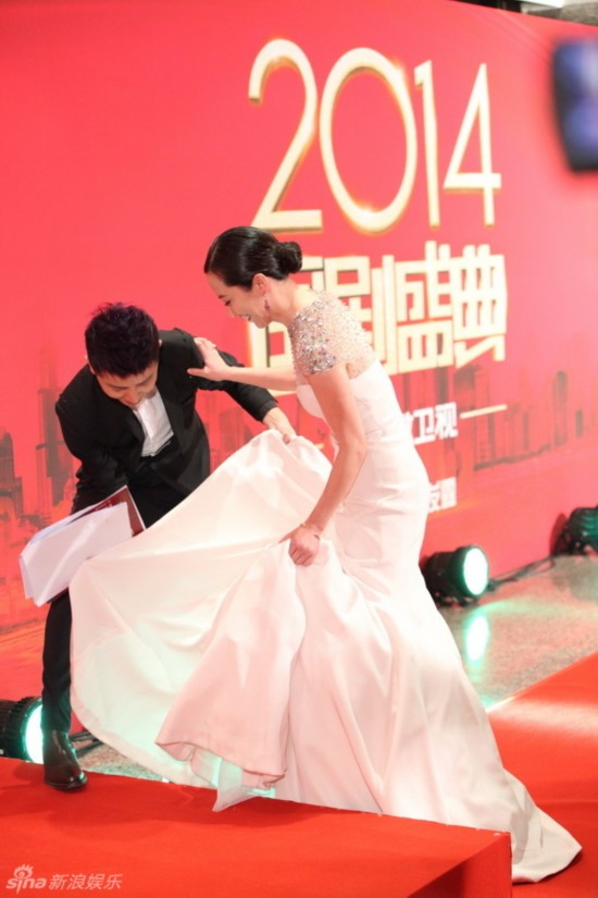 周迅刘诗诗吴奇隆胡歌 国剧盛典谁最抢镜?-周