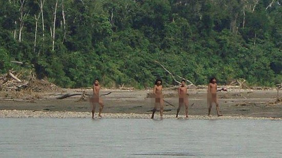 秘鲁亚马逊土著人携弓箭长矛进村抢粮(图)--江西频道--人民网