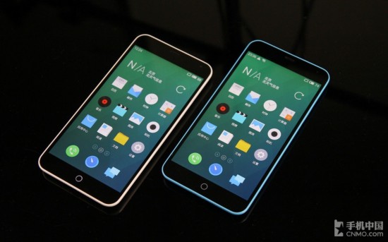 999元多彩一体注塑机身 魅蓝Note图赏