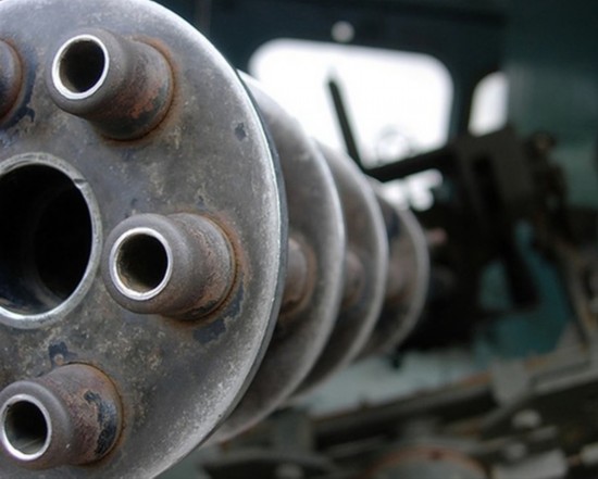 美军火神炮:射速每分可达6000发 为世界最快