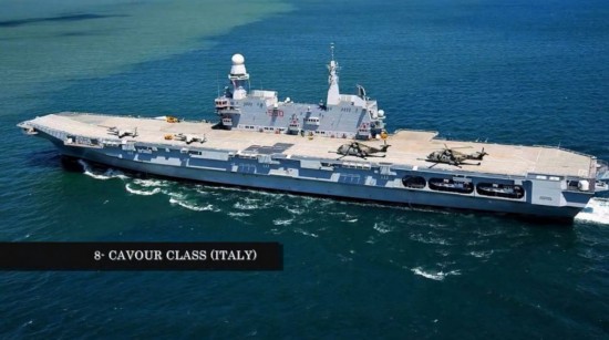 世界最强战舰排名:中国辽宁舰排第三后来居上