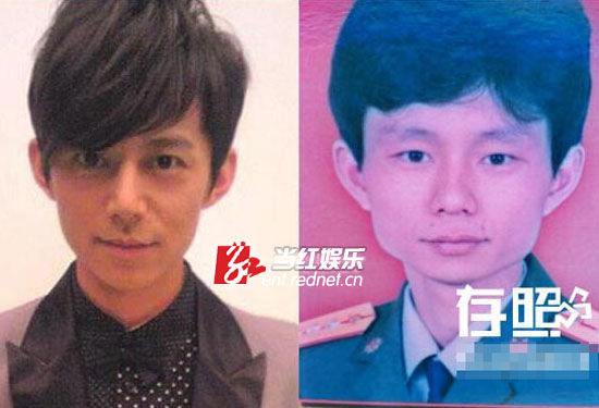 何炅哥哥谢娜弟弟 盘点明星亲属罕见照片--人民