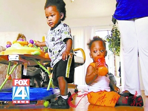 同母异父双胞胎! 女子排卵日与不同男子同房(图