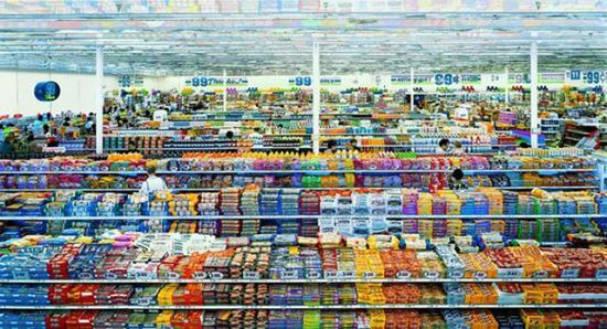 99 Cent II Diptychon(99 2 Diptychon)ӰAndreas Gursky(2001)330Ԫ ͼƬԴй
