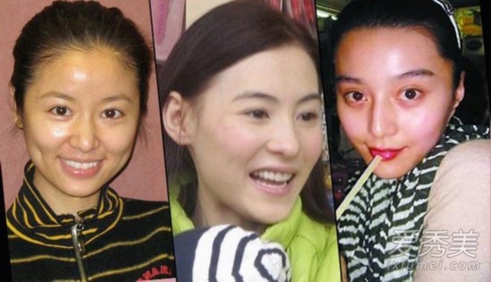 范冰冰林心如舒淇刘嘉玲 美女明星卸妆后你还能认识吗？