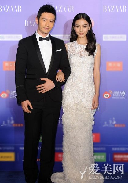 黄晓明baby谢娜张杰明星情侣牵手照拼颜值