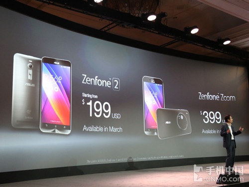 4GB運存/3X光變 華碩發布兩款新ZenFone 