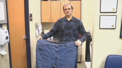 男老师狂减158公斤学生不认识要求查身份证(图