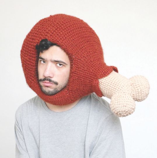 澳大利亚艺术家编制食物毛线帽 被赞萌萌哒