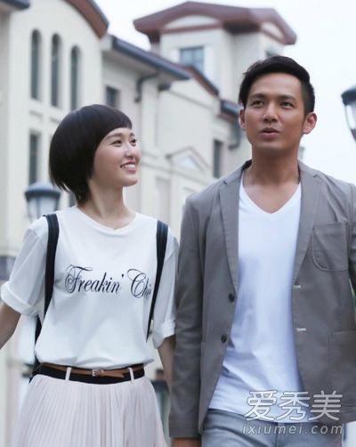 《何以笙箫默》唐嫣发型清新 与钟汉良虐恋