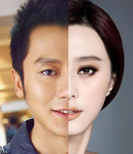 李晨、范冰冰合成图 网友大赞超有夫妻相