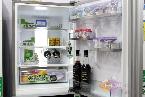 保鲜不浪费 容声三门冰箱节前热卖