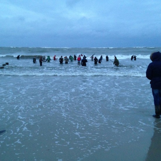 俄罗斯大量琥珀被风暴吹上岸 民众掀淘宝潮(