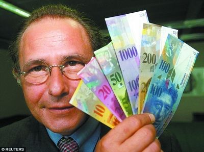 瑞士央行引瑞郎暴涨 旅馆老板不干了