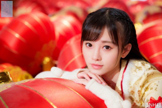 嫩模代言游戲 被日媒評為“中國第一美女”