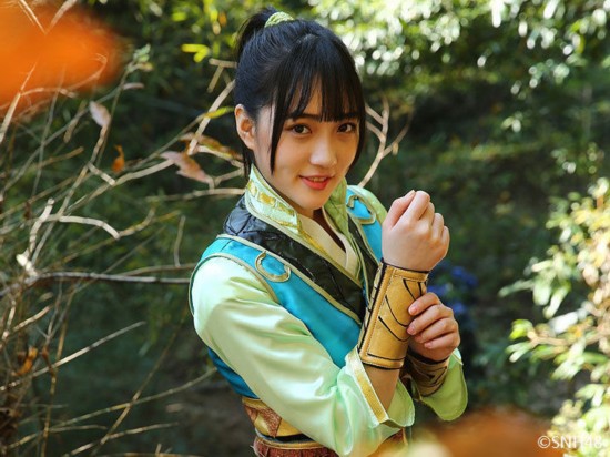 嫩模代言游戲 被日媒評為“中國第一美女”