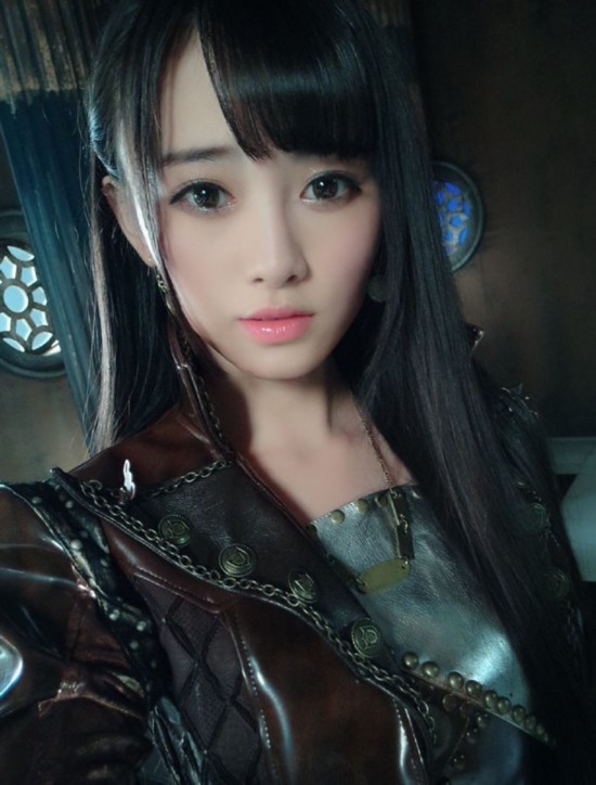 嫩模代言游戲 被日媒評為“中國第一美女”