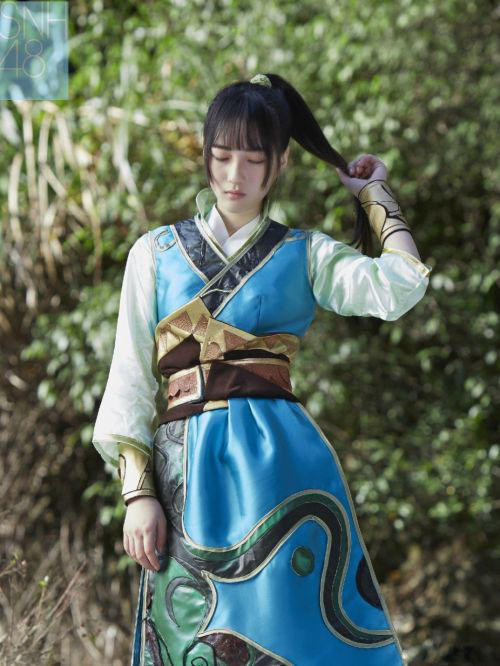 嫩模代言游戲 被日媒評為“中國第一美女”
