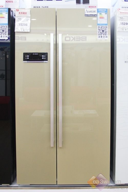 冰箱中的土豪金 博世对开门霸气登场