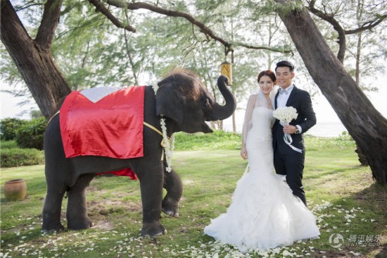 张子萱婚纱照_张子萱陈赫婚纱照(3)