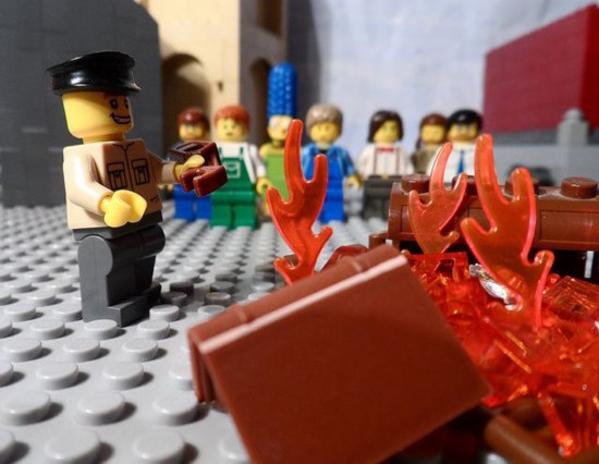 英学生用乐高玩具拼出纳粹简史 网上引起巨大