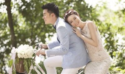 陈赫结婚照.