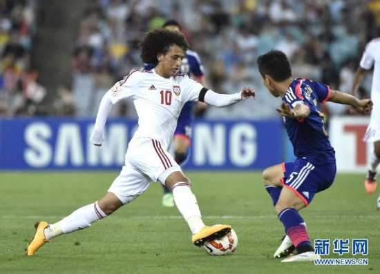 亚洲杯四分之一决赛:阿联酋点球6-5淘汰日本