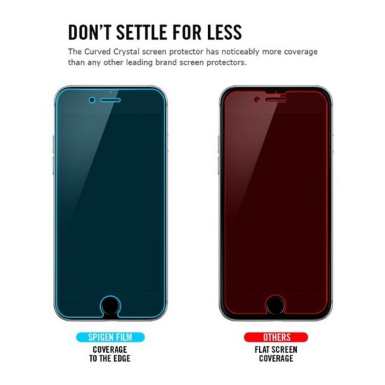 新奇配件 Spigen弧面高透iPhone6保護膜 