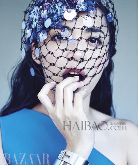 姚晨登《Harper's Bazaar时尚芭莎》2015年1月刊(上半月)封面