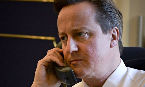 醉酒青年给英首相打恶搞电话 事后嘲笑安保漏