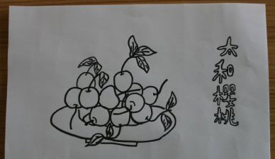 手绘水粉简笔画