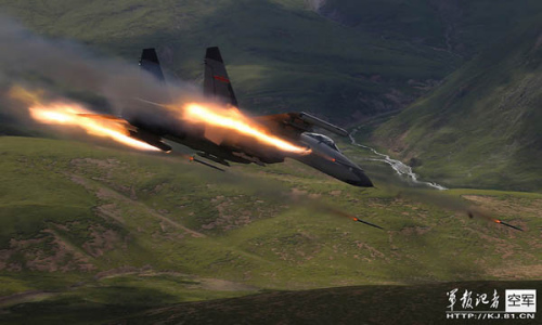 美媒评亚洲空军力量:中国最强 训练强度超美军