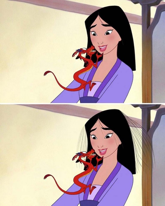 戳穿童话 骗局 迪士尼公主秀发 现实版