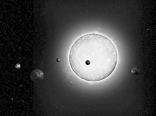 5颗行星紧密地围绕具有112亿年历史的开普勒-444旋转.