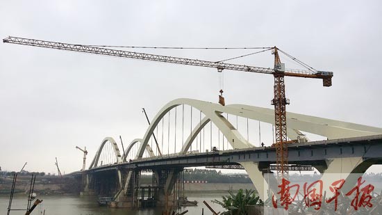 南宁罗文大桥下月初通车 完善城西交通路网(图