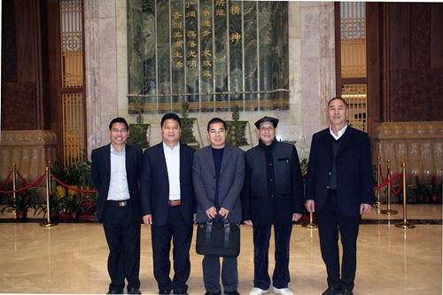 集团董事长李非造访温氏集团