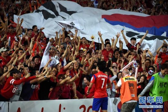 亚洲杯决赛:澳大利亚2-1胜韩国夺冠(组图)
