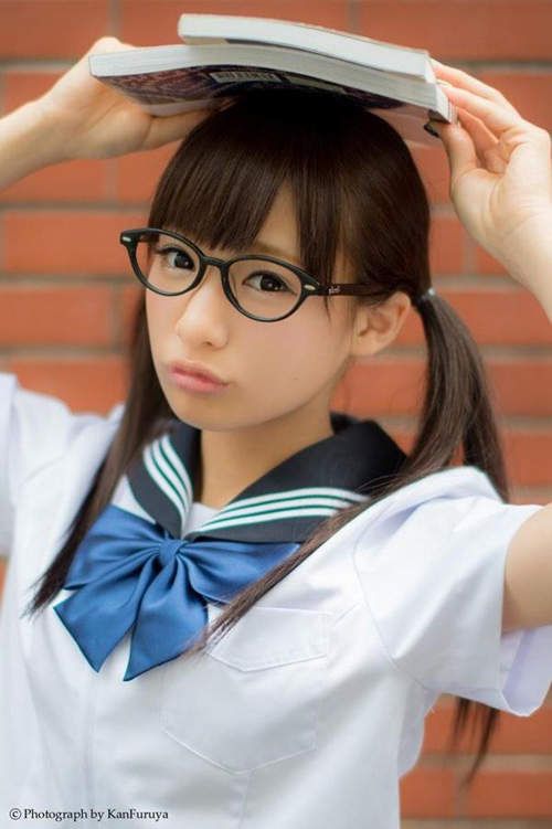 日本2.2迎双马尾日 看妹子萌萌哒(图)