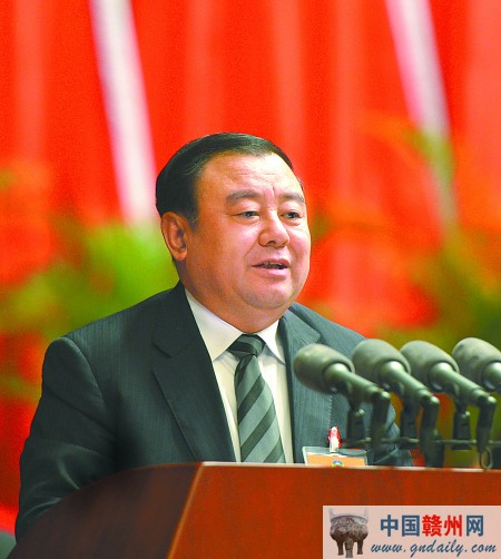 赣州市政协四届五次会议隆重开幕 史文清讲话