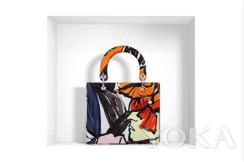 Lady Dior 印花手袋