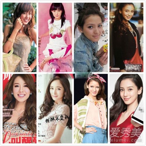 杨幂张子萱刚出道时杂志旧照曝光