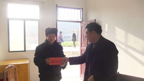 金寨县民政局到果子园乡敬老院开展春节慰问活