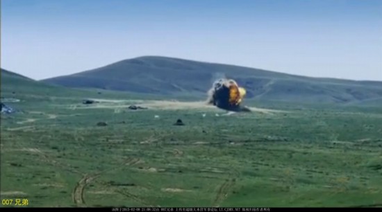 99式坦克演练横进射击新战法