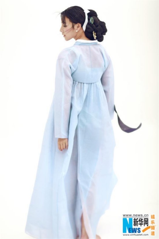 陈雅婷写真大片曝光 清新飘逸展现独特气质(图