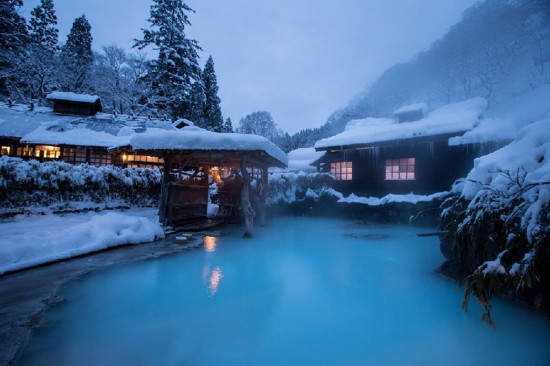 【春节日本游】日本5大赏雪温泉圣地