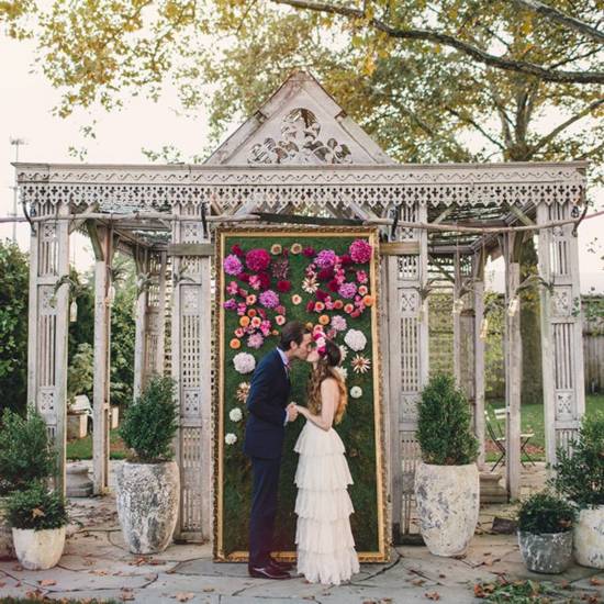 最浪漫的18种婚礼拱门