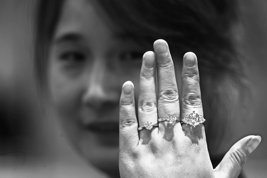 台州钻石销量每年增10%以上 0.5克拉到1克拉