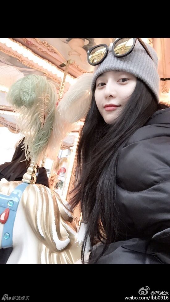 范冰冰微博晒三张素颜美照 范爷素颜美照盘点