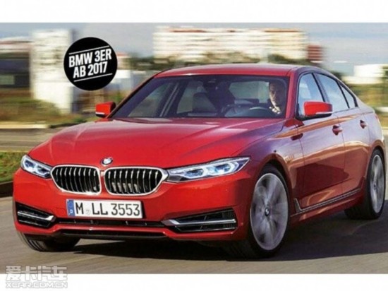 宝马全新3系效果图 将于2017年正式发布